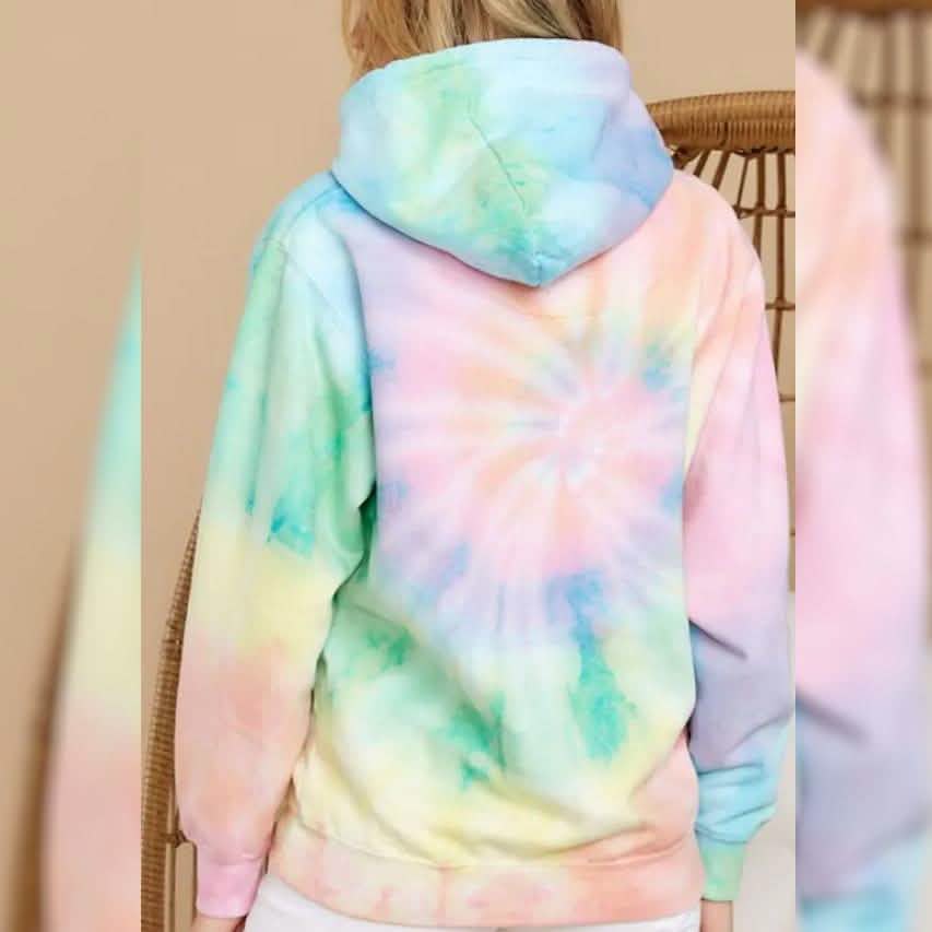 Women's Hoodie Pullover Tie Dye Hoodies