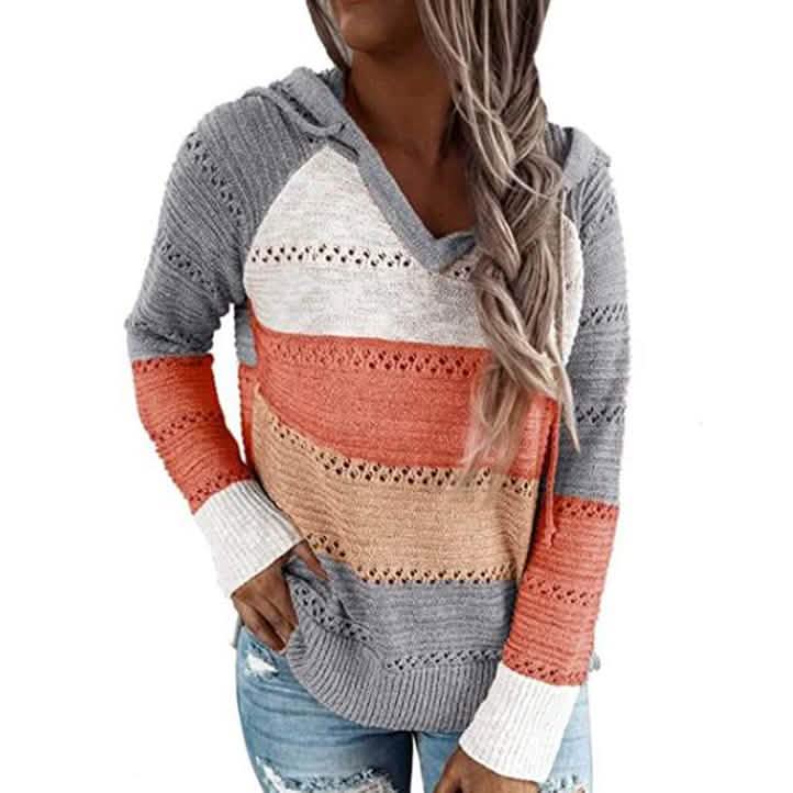 Women's Lightweight and Breathable Knit Hoodie